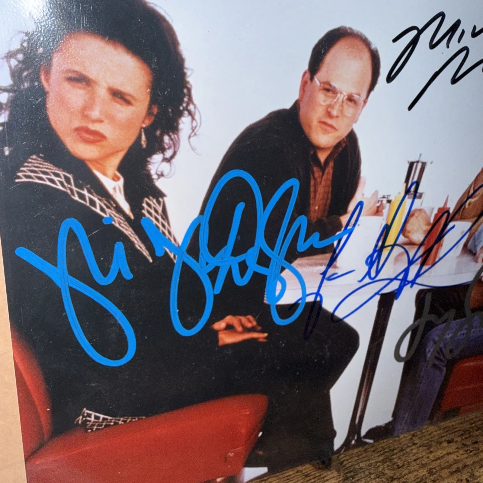 seinfeld cast — Seinfeld Cast Signed 8x10 w COA Seinfeld, ALEXANDER, Louis-Dreyfus, RICHARDS, image 5