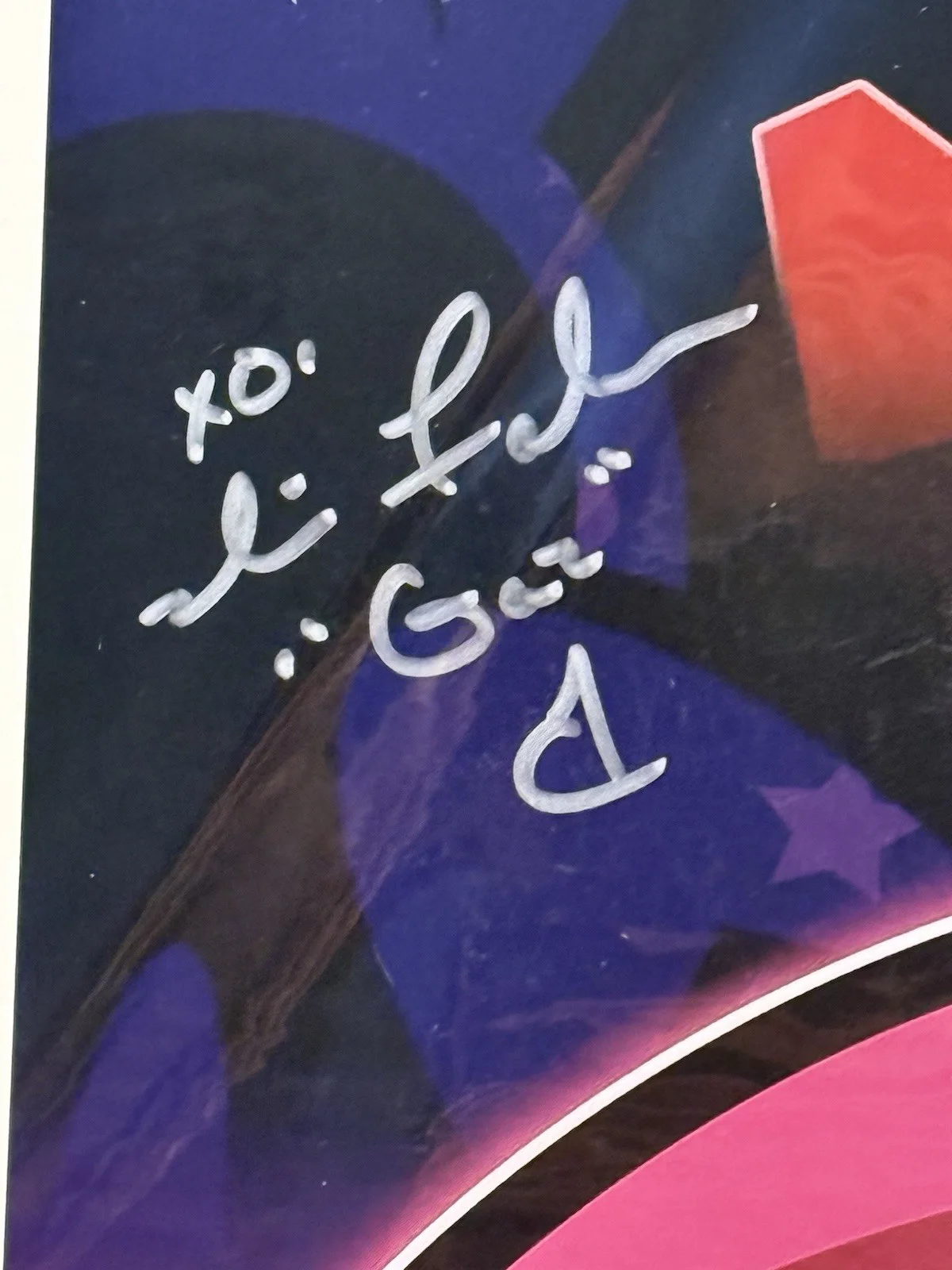 Horvitz, Simmons, Fahn — Rikki Simons, Richard Horvitz & Melissa Fahn Signed INVADER ZIM 11x17 (JSA), изображение 4