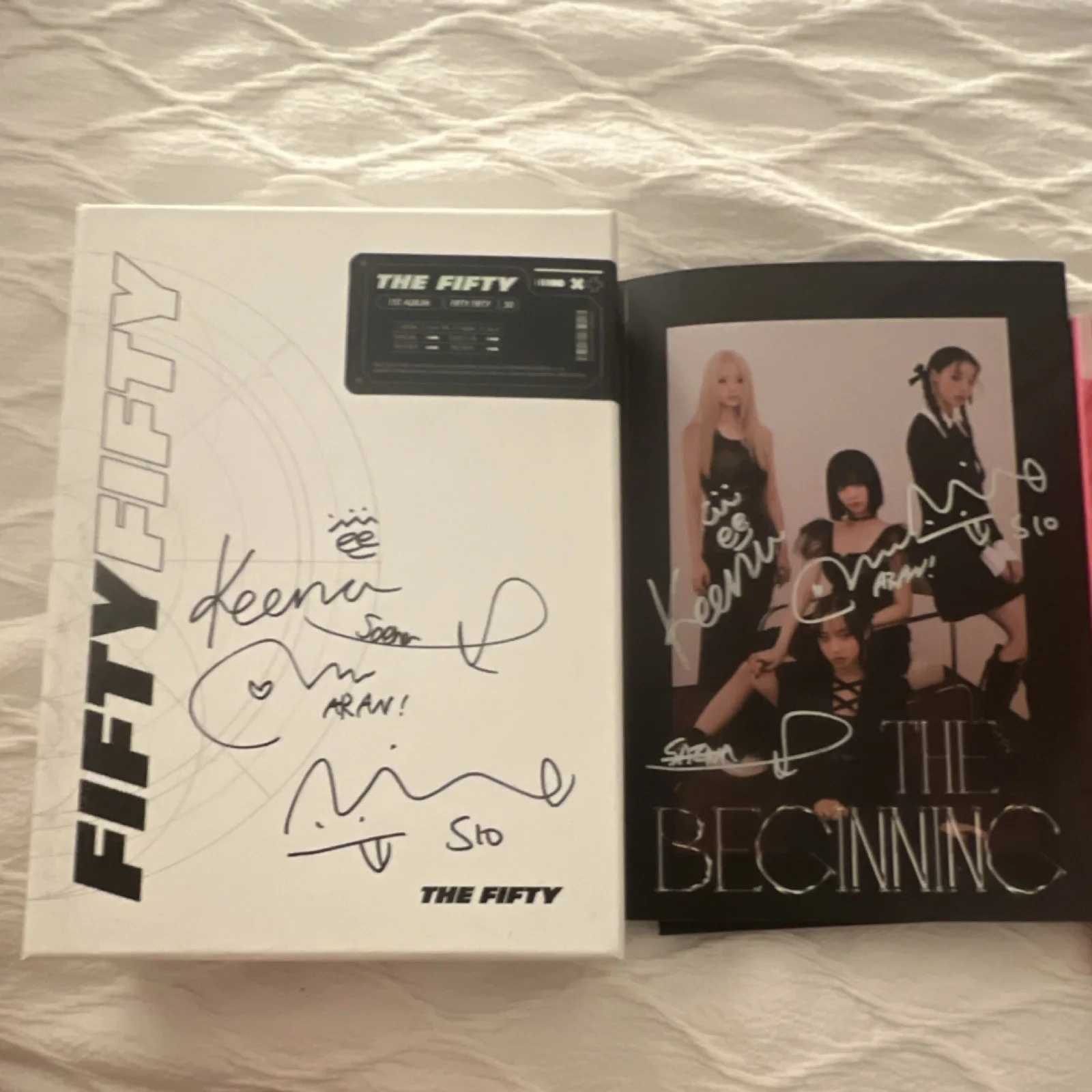 FIFTY FIFTY 'The Beginning' Album Set Autographed, image 3