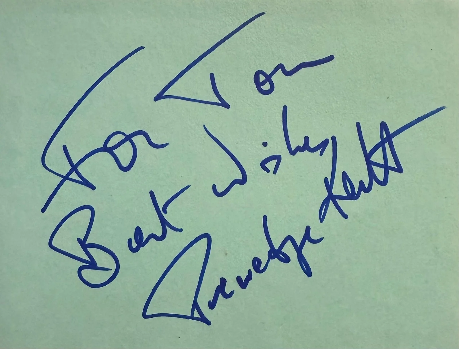 Penelope Keith — PENELOPE KEITH Signed Autographed 4x5 ALBUM PAGE To the Manor Born The Good Life, изображение 3