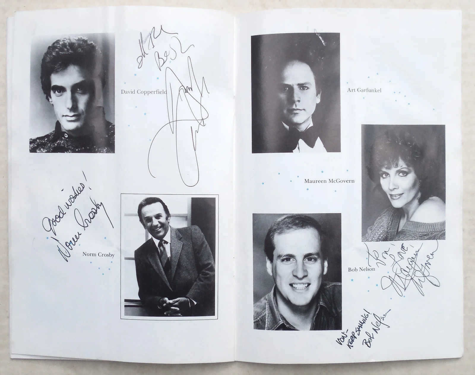 FESTIVAL AT FORD'S PROGRAM SIGNED CAB CALLOWAY GLEN CAMPBELL DAVID COPPERFIELD +, image 4