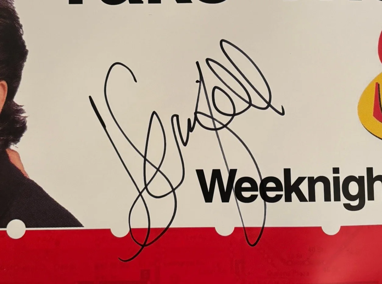 Jerry Seinfeld — Jerry Seinfled Signed Autographed Subway Banner Poster PSA/DNA COA 4 FOOT, image 2