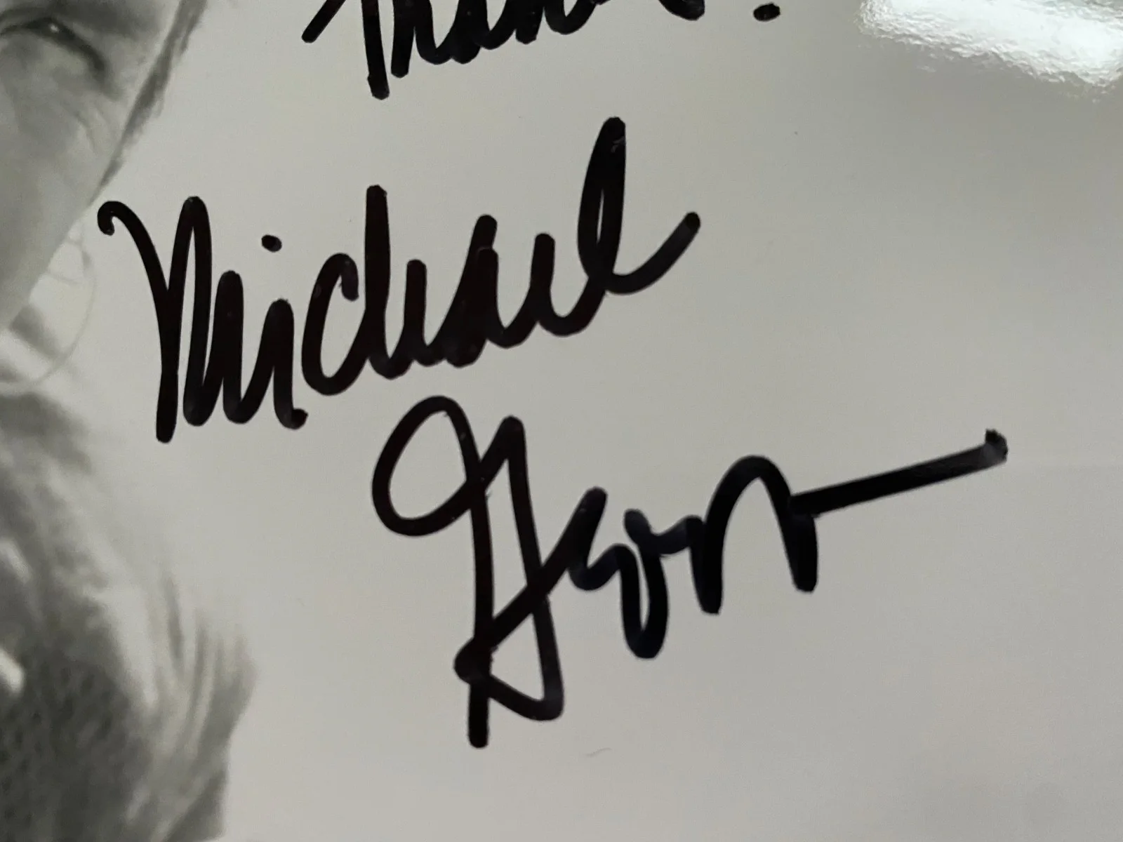 MICHAEL GROSS – Signed Autographed Promo Photo – Tremors, Family Ties Parks Rec, изображение 2