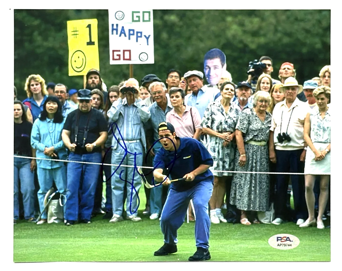 Adam Sandler — Adam Sandler Signed 8x10 Photo Happy Gilmore Autograph PSA/DNA COA, image 2