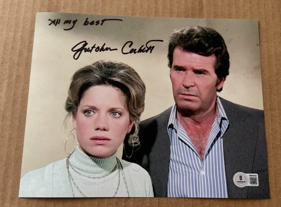 GRETCHEN CORBETT — GRETCHEN CORBETT SIGNED THE ROCKFORD FILES 8X10 PHOTO BECKETT BAS