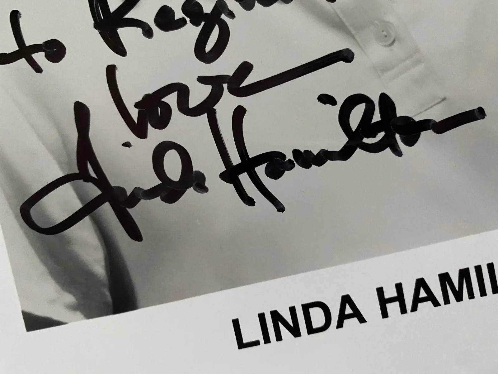 LINDA HAMILTON – Signed Autographed Promo Photo – Terminator, Beauty and Beast, image 2