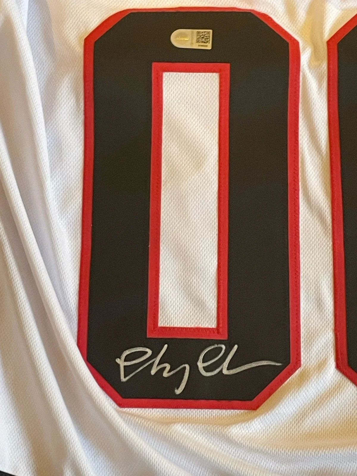 Chase — CHEVY CHASE & BEVERLY D'ANGELO SIGNED CHRISTMAS VACATION 00 GRISWOLD JERSEY SWAU, изображение 3