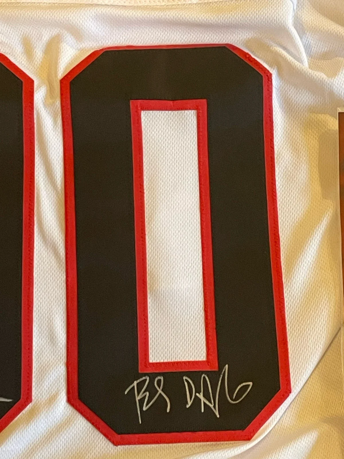 Chase — CHEVY CHASE & BEVERLY D'ANGELO SIGNED CHRISTMAS VACATION 00 GRISWOLD JERSEY SWAU, изображение 4