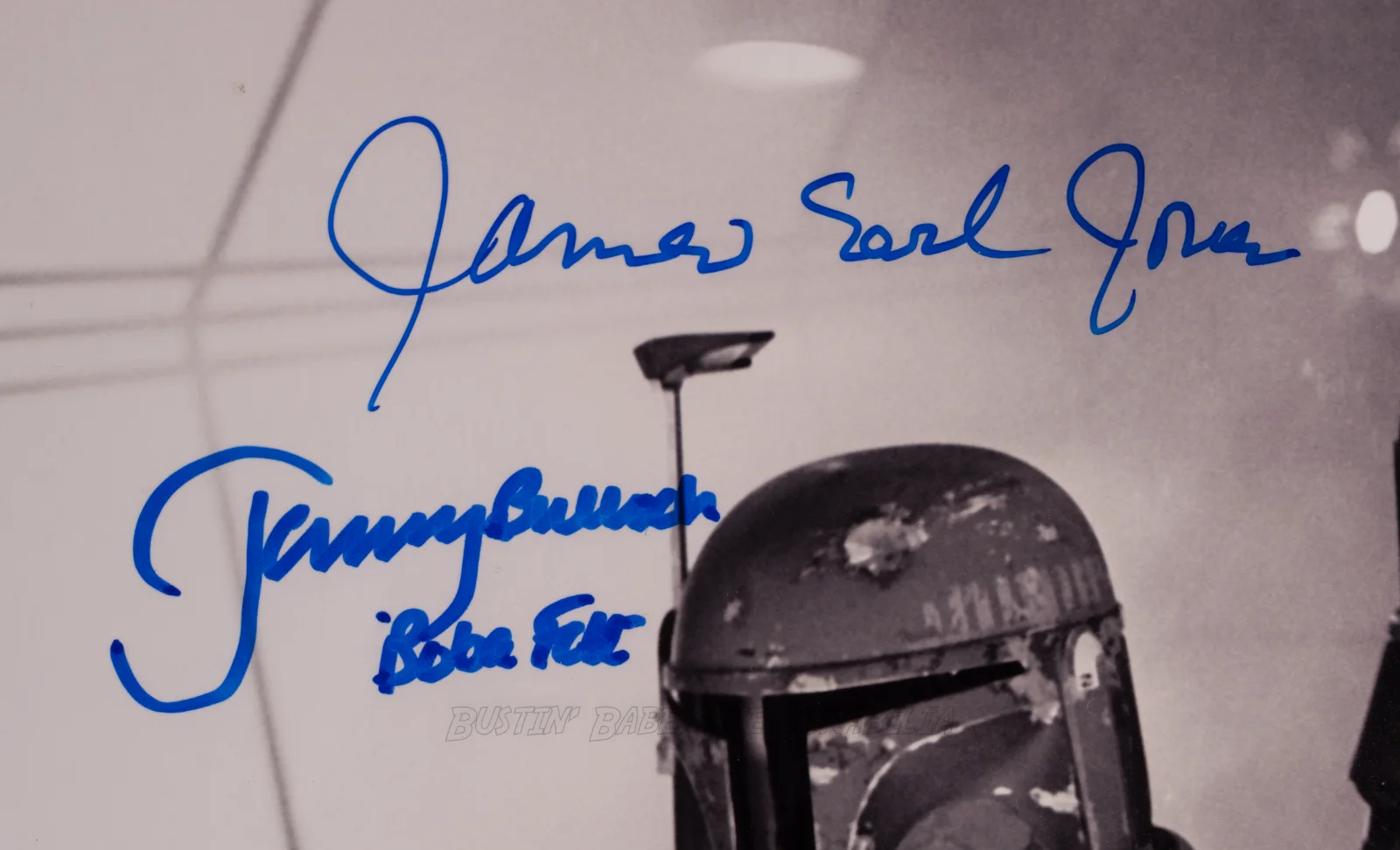 James Earl Jones, Jeremy Bulloch, David Prowse — PSA Signed JAMES EARL JONES, JEREMY BULLOCH, DAVID PROWSE 8x10 Photo | Star Wars, изображение 3