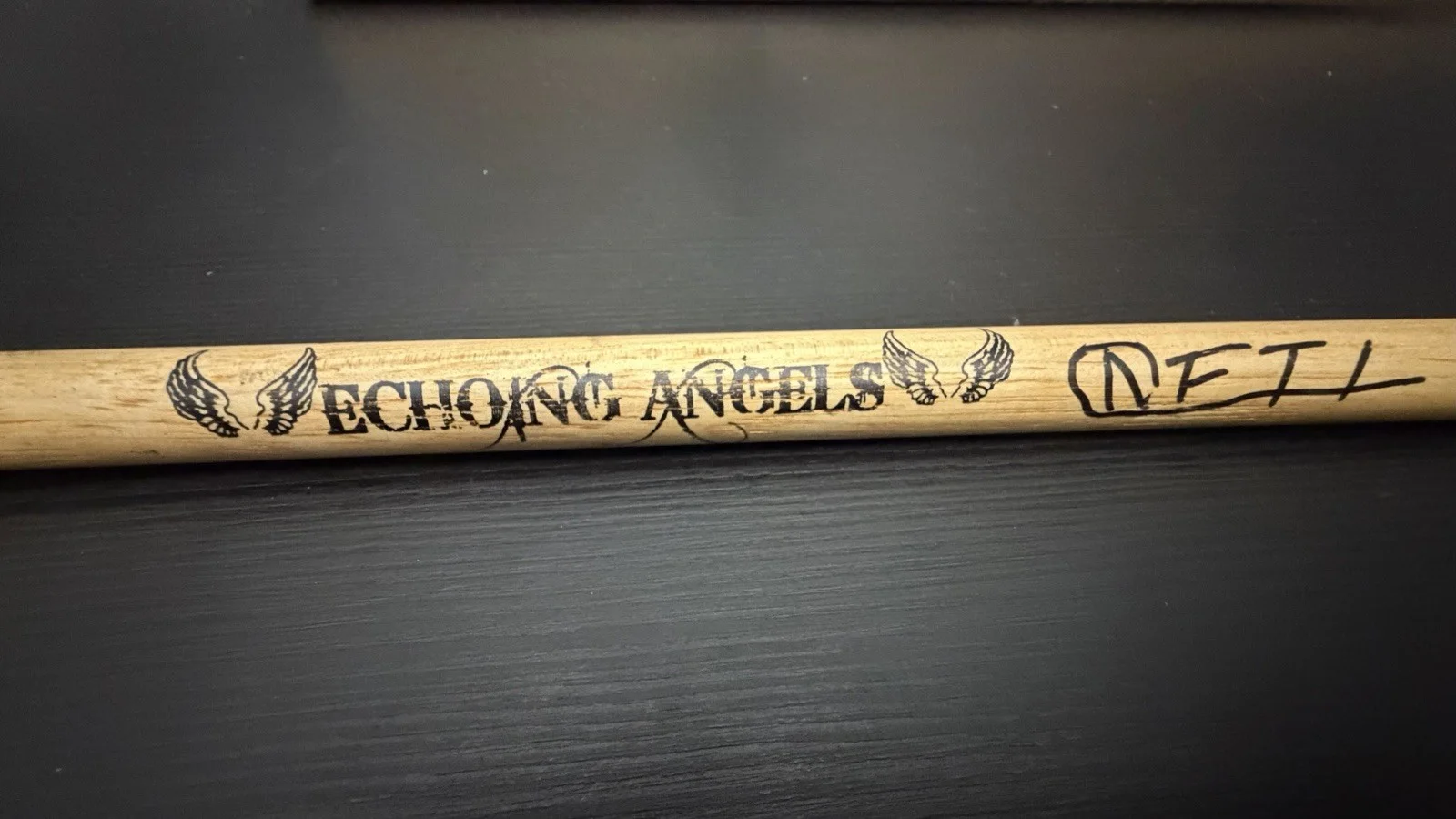 Jon Poole Christian Rock band Echoing Angels Drumstick, image 2