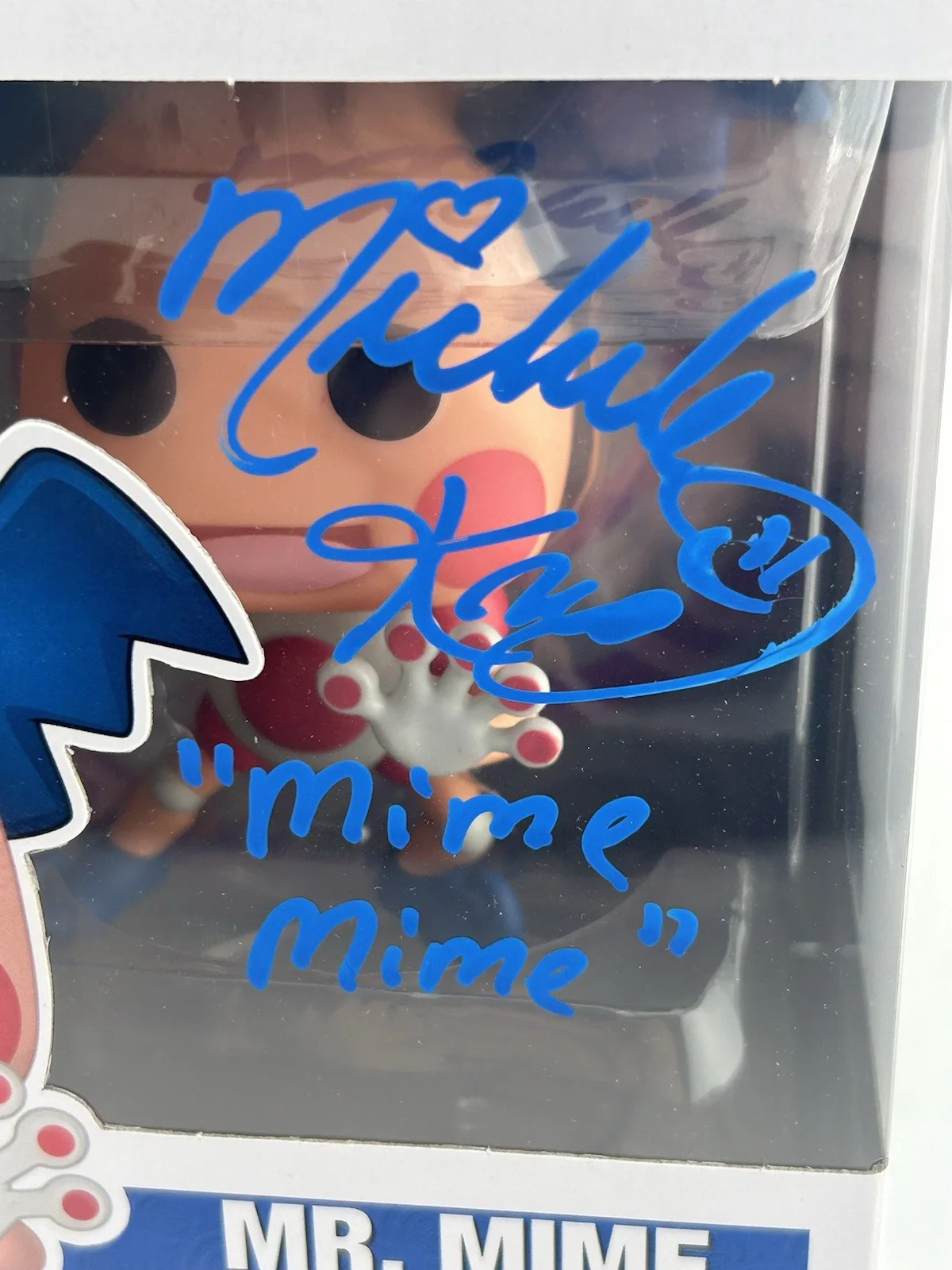 Michele Knotz — Michele Knotz Signed Autograph w/ Inscription Mr. Mime Funko Pop 582 Pokemon BL, image 2