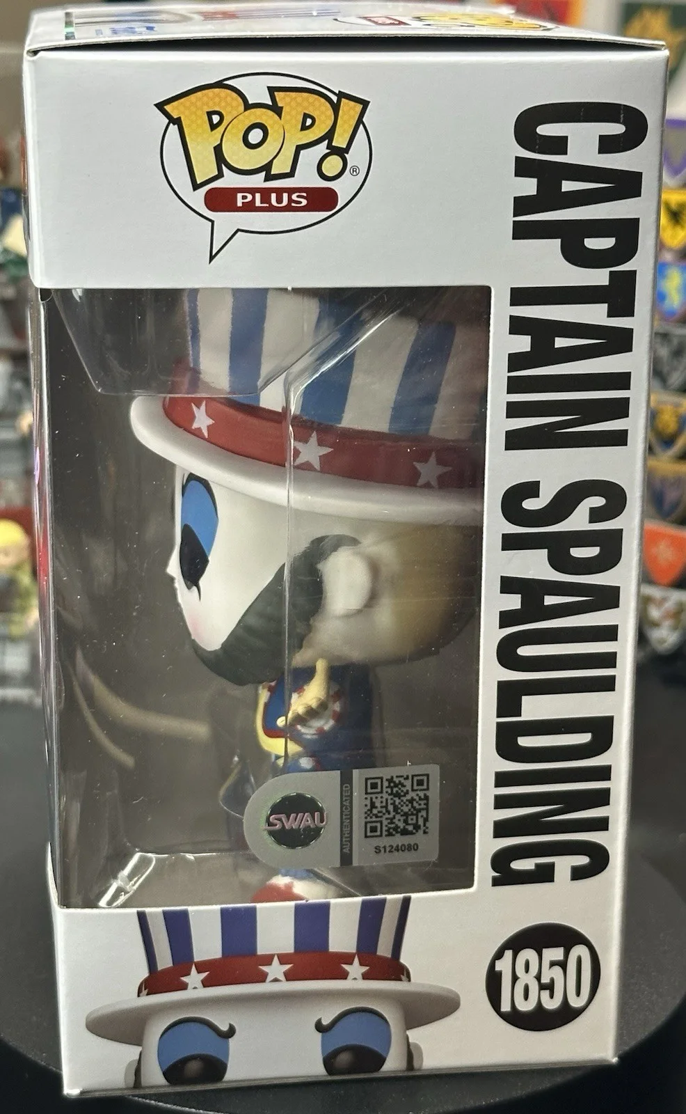 Lew Temple — Lew Temple Signed Funko Pop Captain Spalding House Of 1000 Corpses SWAU COA, изображение 4
