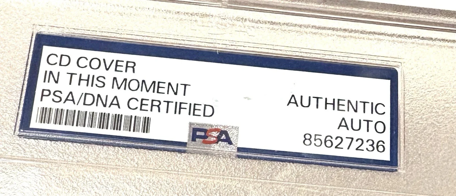 IN THIS MOMENT Band SIGNED PSA/DNA Auto Slabbed CD, изображение 2