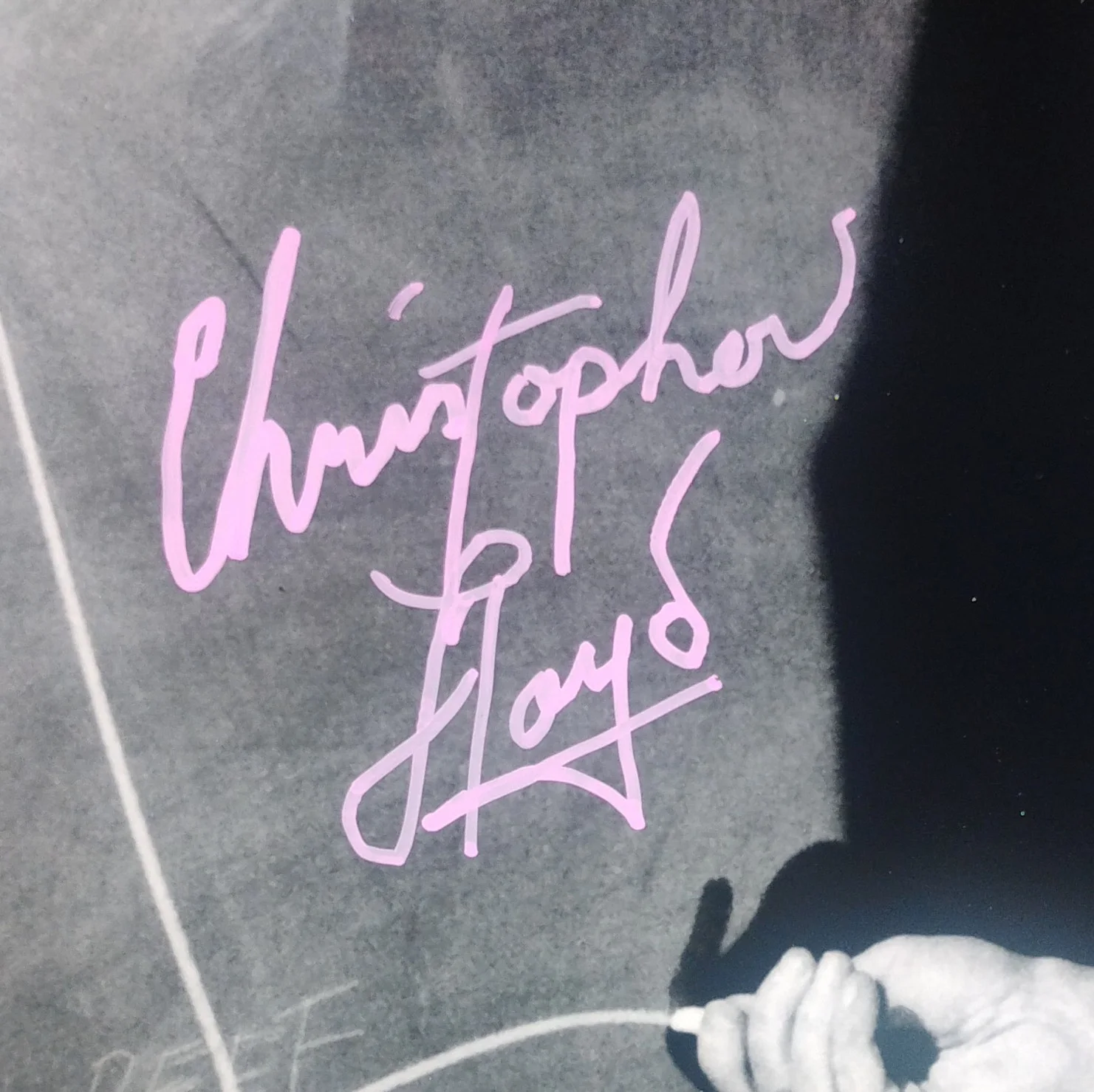 Christopher Lloyd Hand Signed 11x14 Photo COA Back To The Future NO TARIFFS, image 3