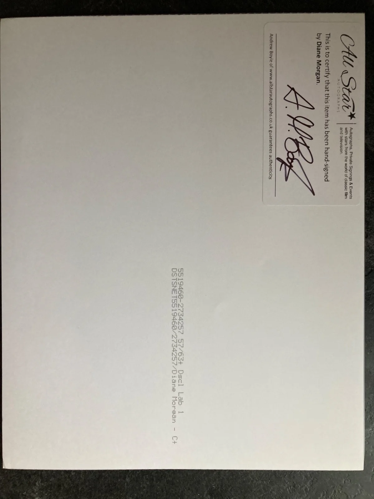 Diane Morgan — Diane Morgan Signed 8x10 Photo Philomena Cunk Cunk on Earth Autograph COA, изображение 3