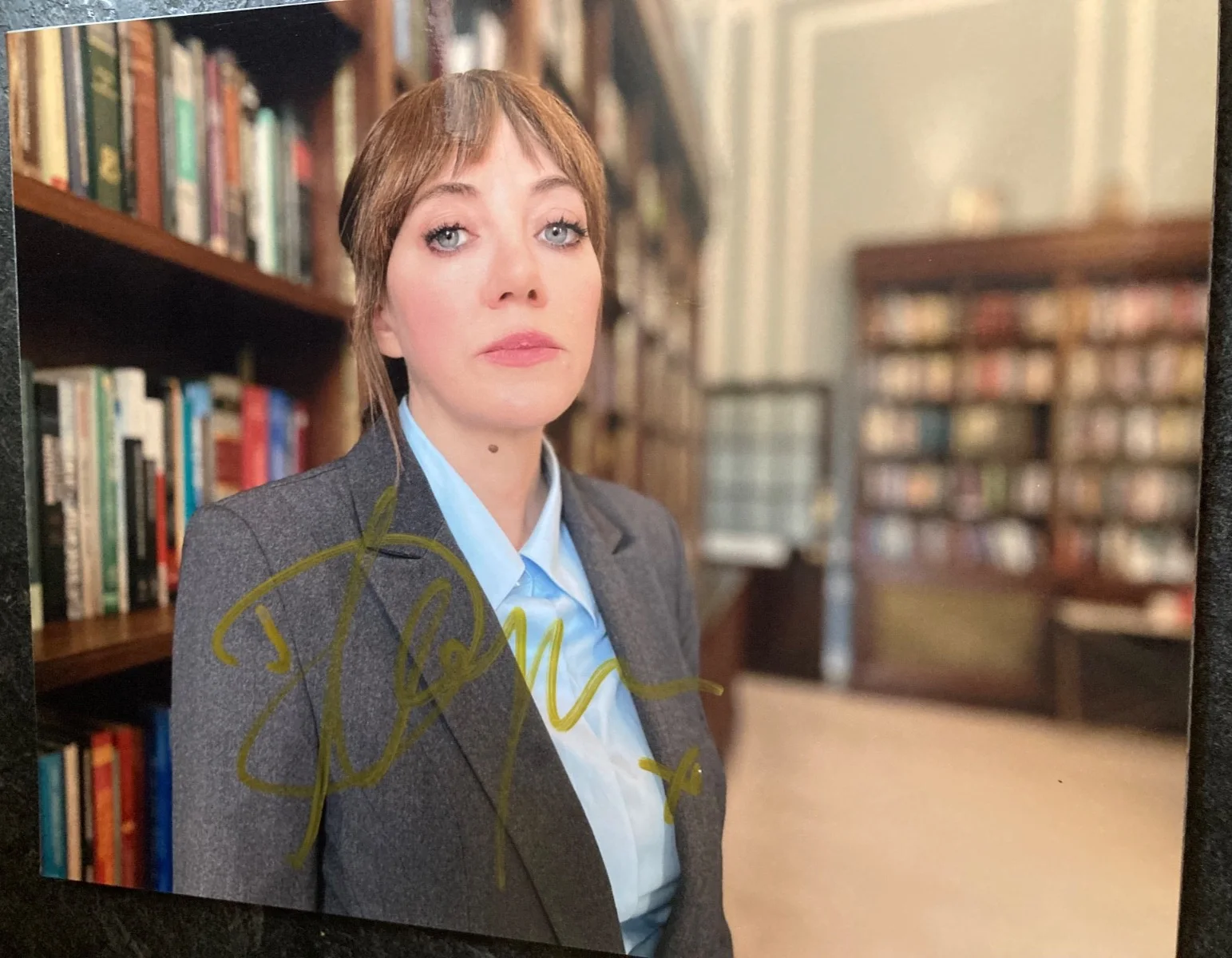 Diane Morgan — Diane Morgan Signed 8x10 Photo Philomena Cunk Cunk on Earth Autograph COA, изображение 4