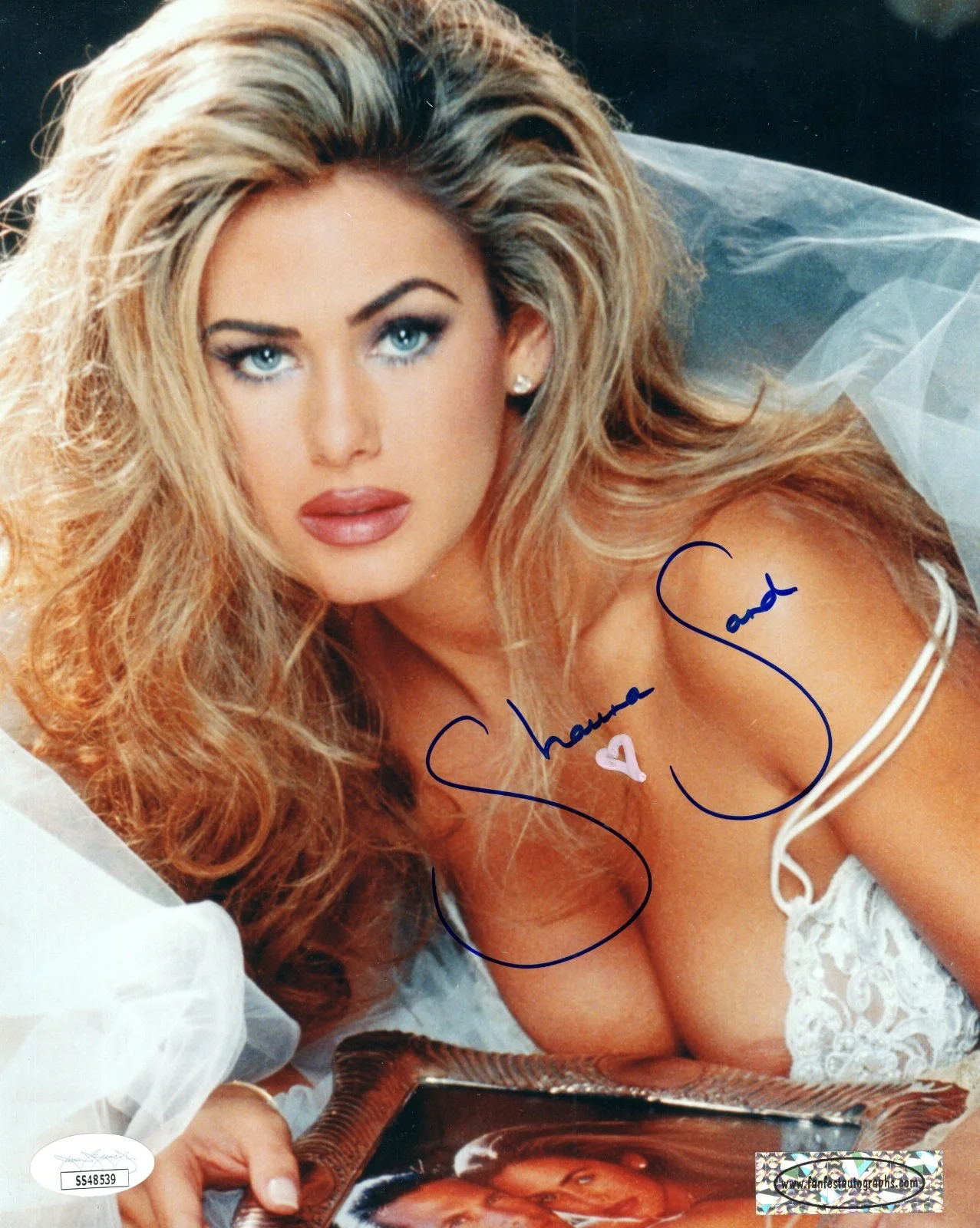 Shauna Sand Actress Model Hand Signed 8x10 Photo with JSA COA, изображение 2