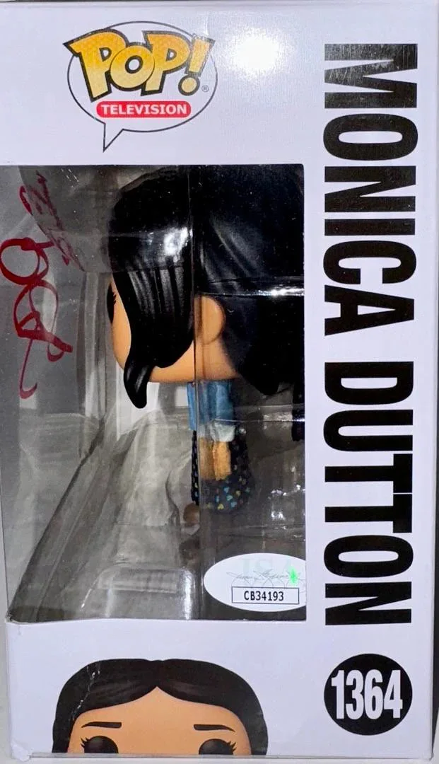 Kelsey Asbille — Kelsey Asbille Signed Funko #1364 "Monica Dutton" (Yellowstone) - JSA COA, image 4