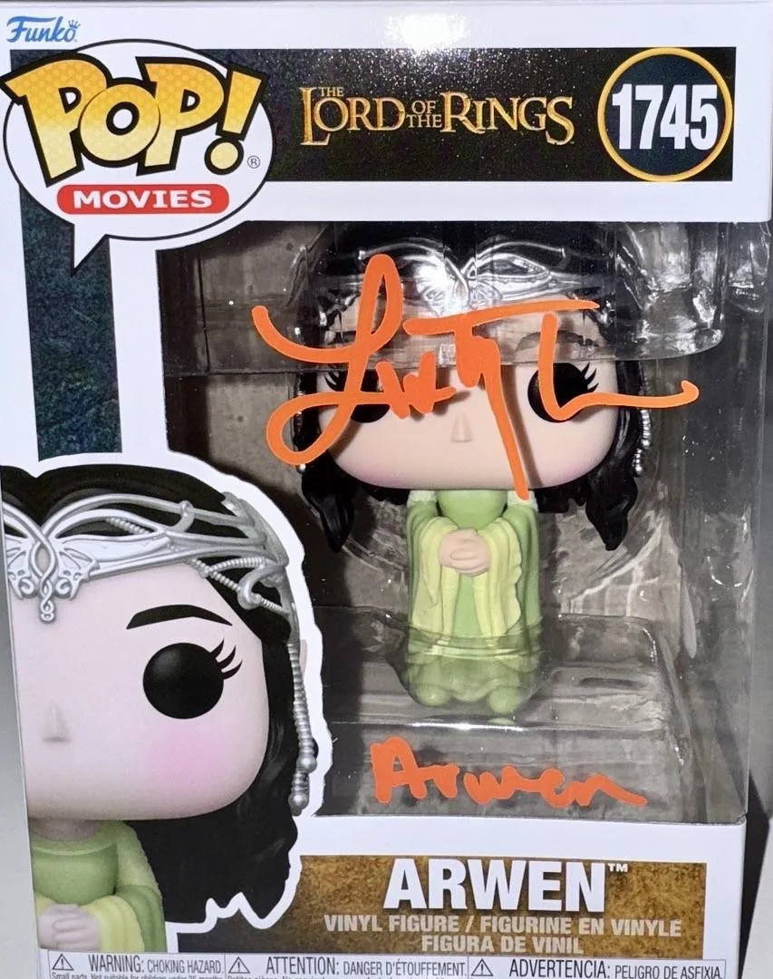 Liv Tyler — Liv Tyler Signed Funko Pop #1745 "Arwen" (LOTR) - JSA COA, изображение 3