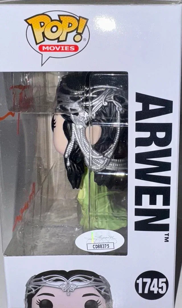 Liv Tyler — Liv Tyler Signed Funko Pop #1745 "Arwen" (LOTR) - JSA COA, изображение 4