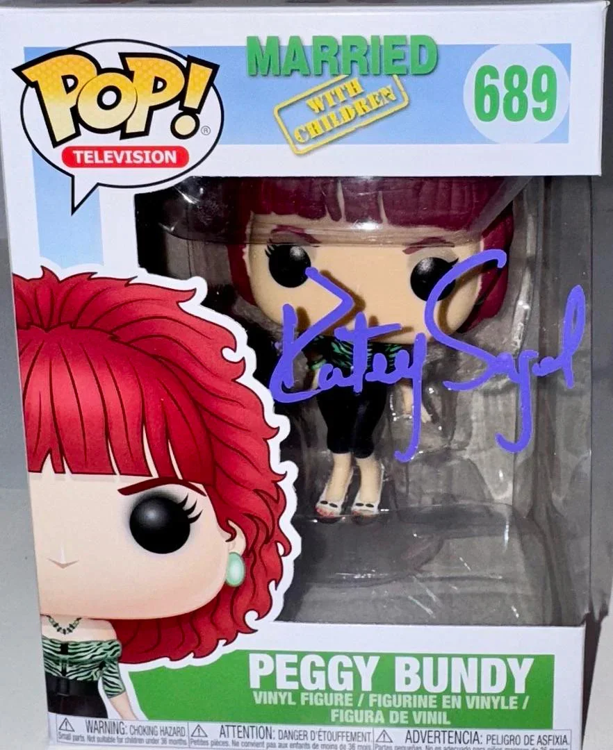 Katey Sagal — Katey Sagal Signed Funko Pop #689 "Peggy Bundy" (Married With Children)-Beckett, изображение 2