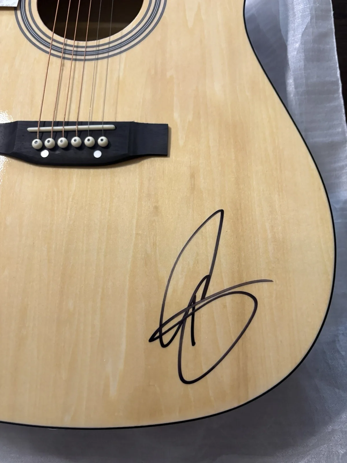 RILEY GREEN SIGNED F/S ACOUSTIC GUITAR COUNTRY AUTOGRAPHED RARE HOT JSA COA, изображение 5