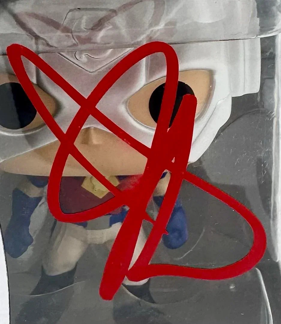 John Cena — John Cena signed Funko #1110 "Peacemaker" w/char name (Suicide Squad) - JSA COA, image 2