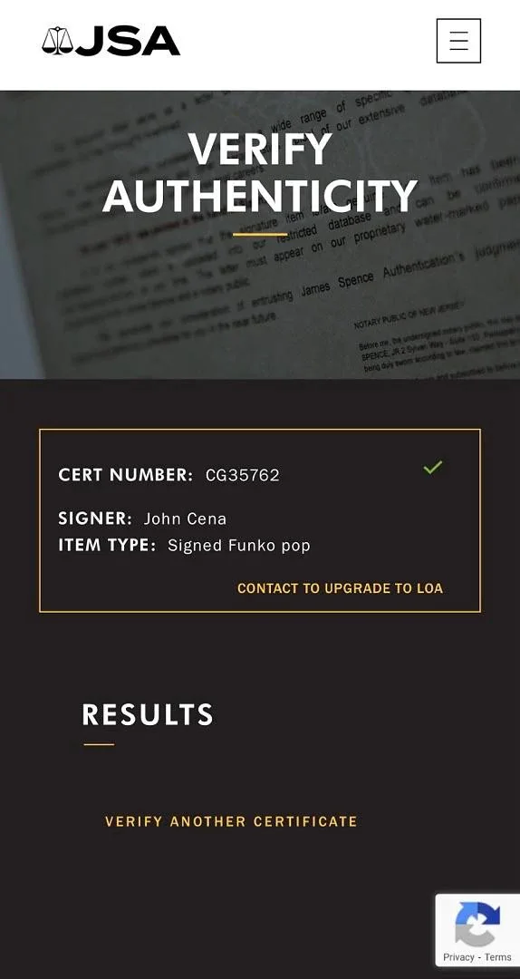John Cena — John Cena signed Funko #1110 "Peacemaker" w/char name (Suicide Squad) - JSA COA, image 5