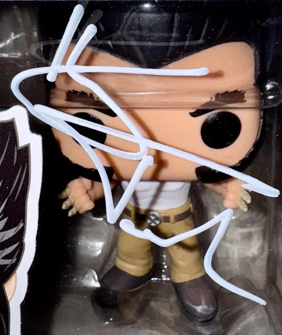 Hugh Jackman — Hugh Jackman Signed Exclusive Funko #193 Logan Wolverine (X-Men) - Beckett COA, image 2