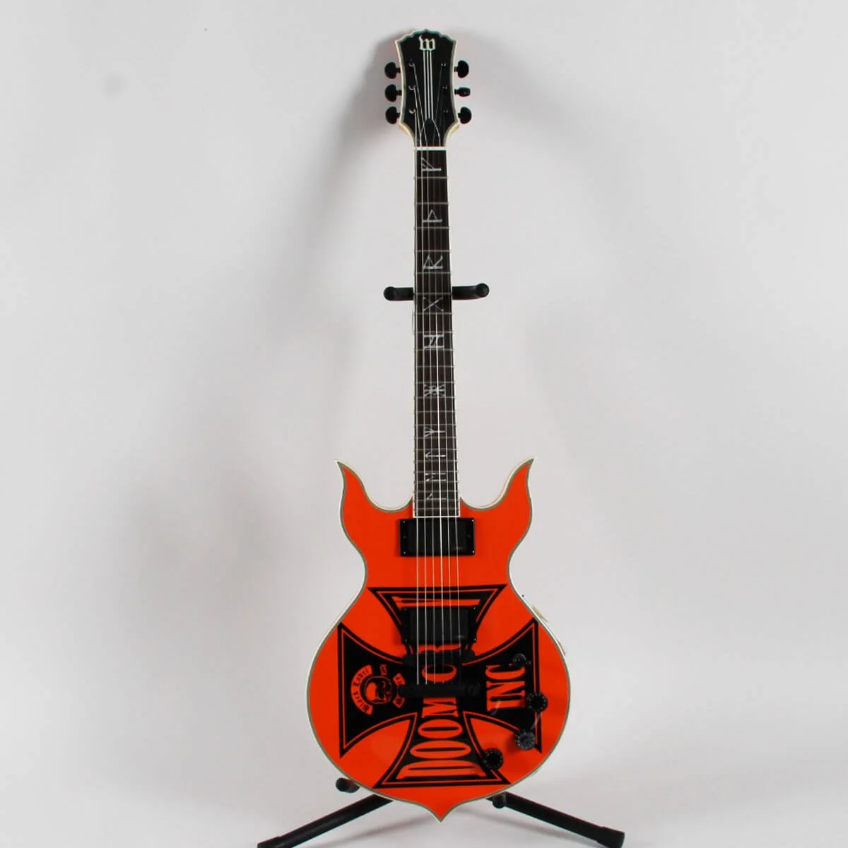 Zakk Wylde Stage Used Guitar Signed Case w/ Poster & CD Lot Black Label Socie..., изображение 3