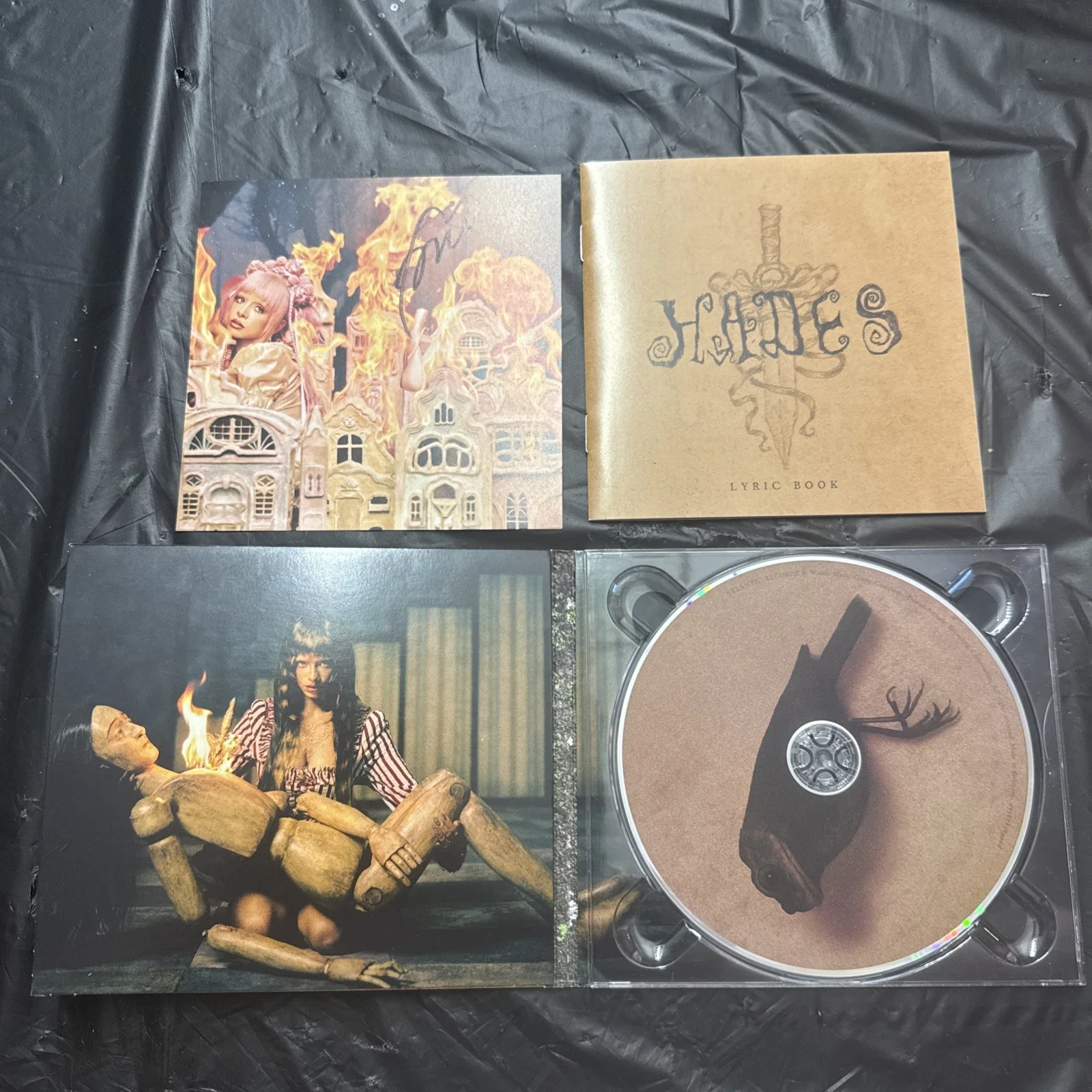 Melanie Martinez - HADES CD with Signed / Autographed art card, image 2