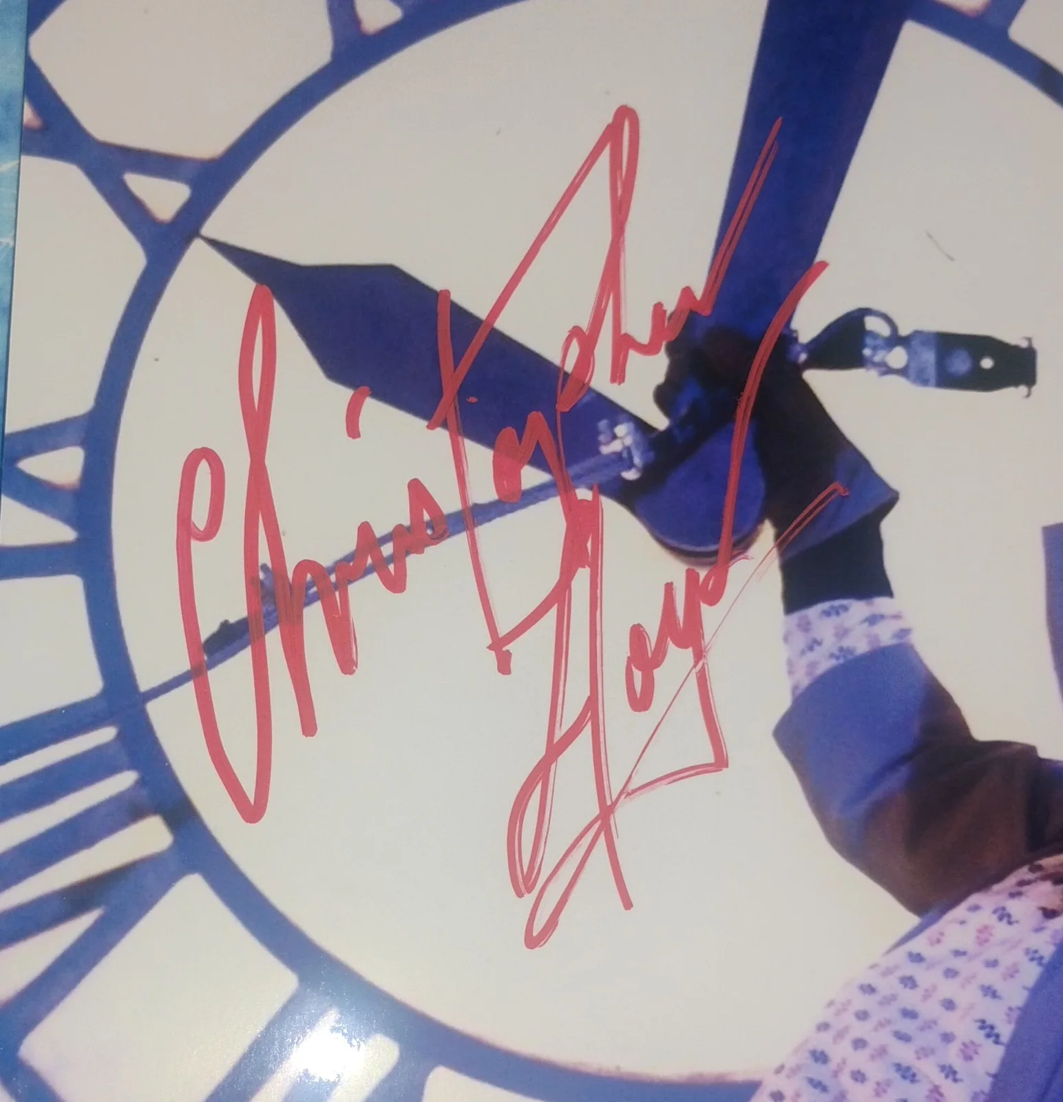 Christopher Lloyd Hand Signed 8x10 Photo COA Back To The Future NO TARIFFS, image 3