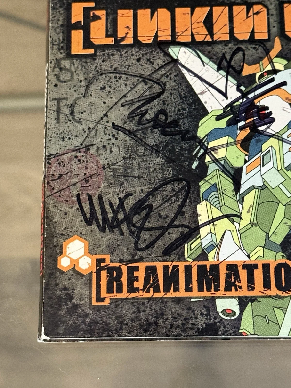 LINKIN PARK Signed REANIMATION CD Cover X6 Chester Autographed JSA - RARE, изображение 3