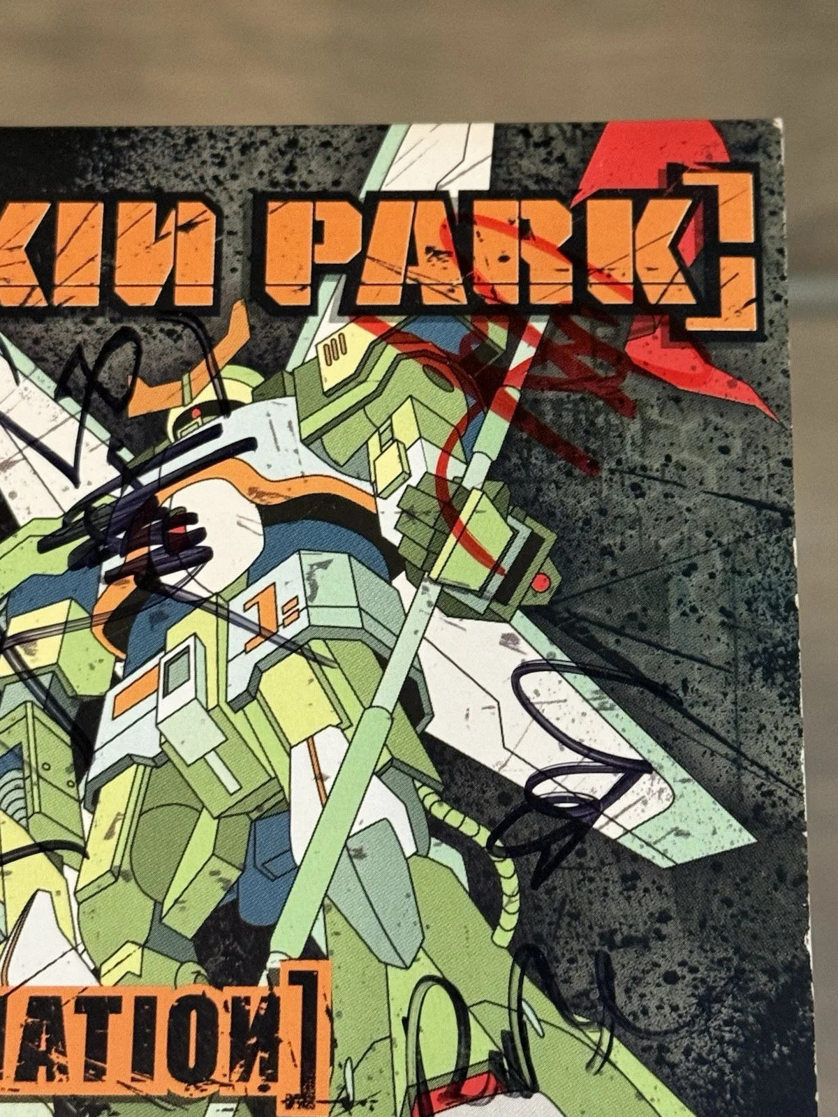 LINKIN PARK Signed REANIMATION CD Cover X6 Chester Autographed JSA - RARE, изображение 5