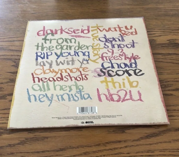 Isaiah Rashad Autographed Vinyl LP Rap Hip Hop Original, изображение 2