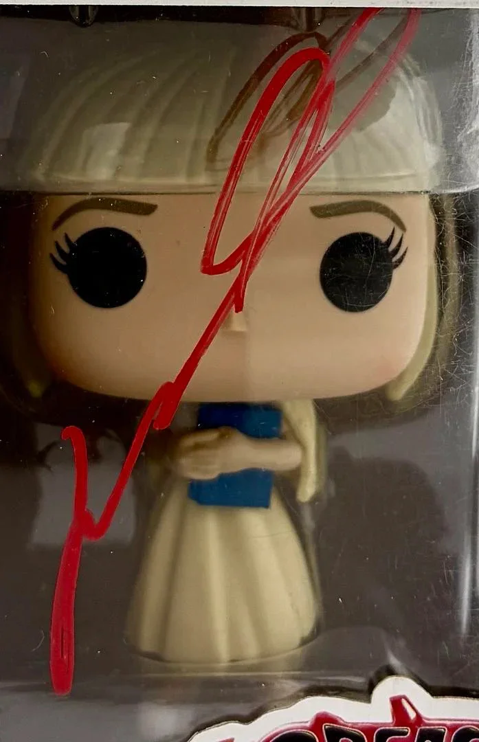 John Travolta — John Travolta Signed Funko Pop #55 Sandy Olsson (Grease) - SWAU COA, изображение 2