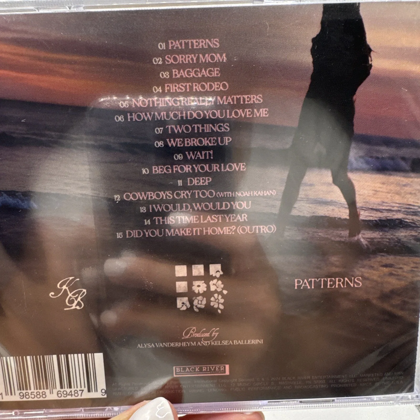 KELSEA BALLERINI Signed Autograph "Patterns" 2024 CD 15 songs Sealed, image 4