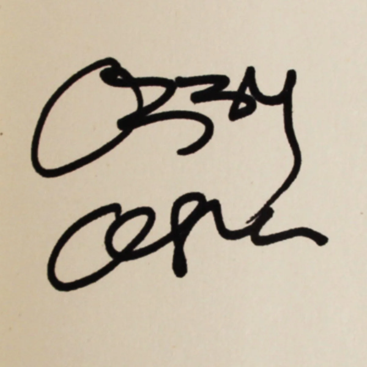 Ozzie Osbourne Signed Book "I Am Ozzy" COA JSA, image 2