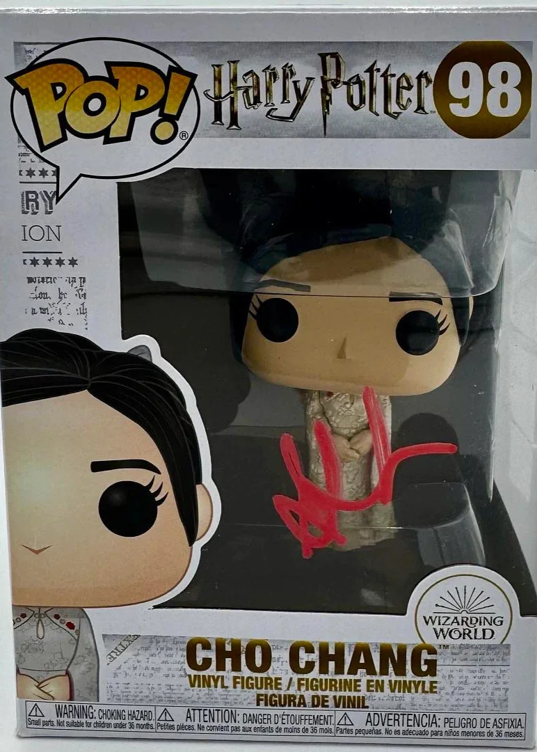 Katie Leung — Katie Leung Signed Funko Pop #98 Katie Leung (Harry Potter) - Beckett COA