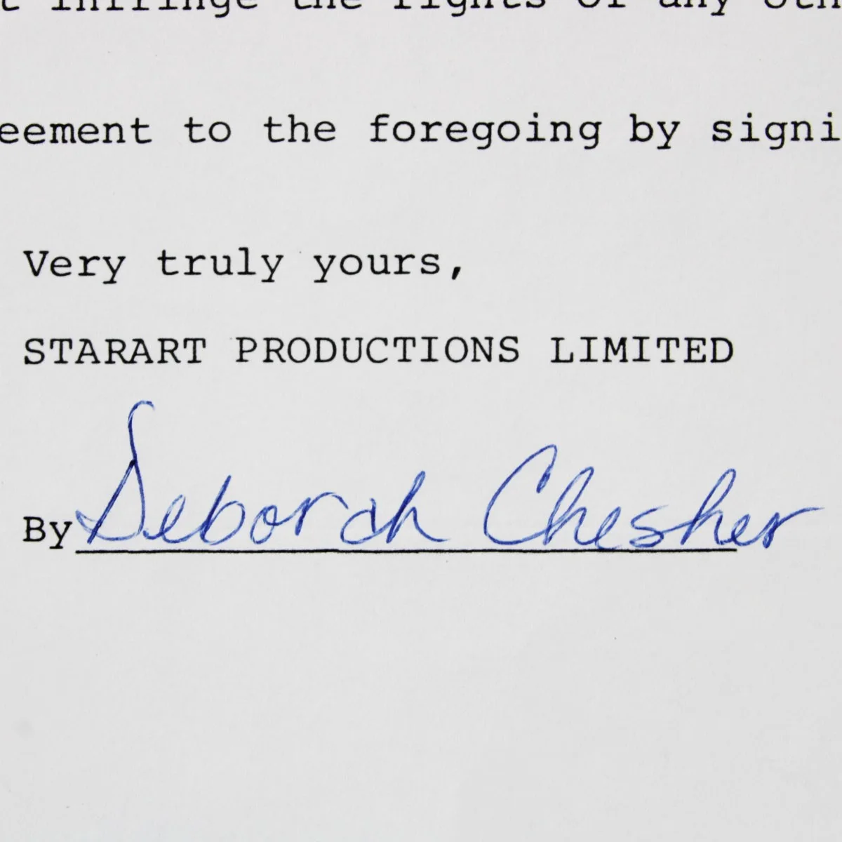 Cat Stevens Signed Contract - COA JSA, изображение 3