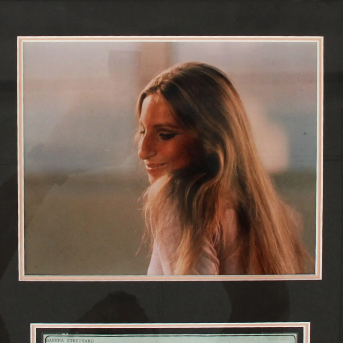 Barbra Streisand Signed Check Display - COA JSA, image 4
