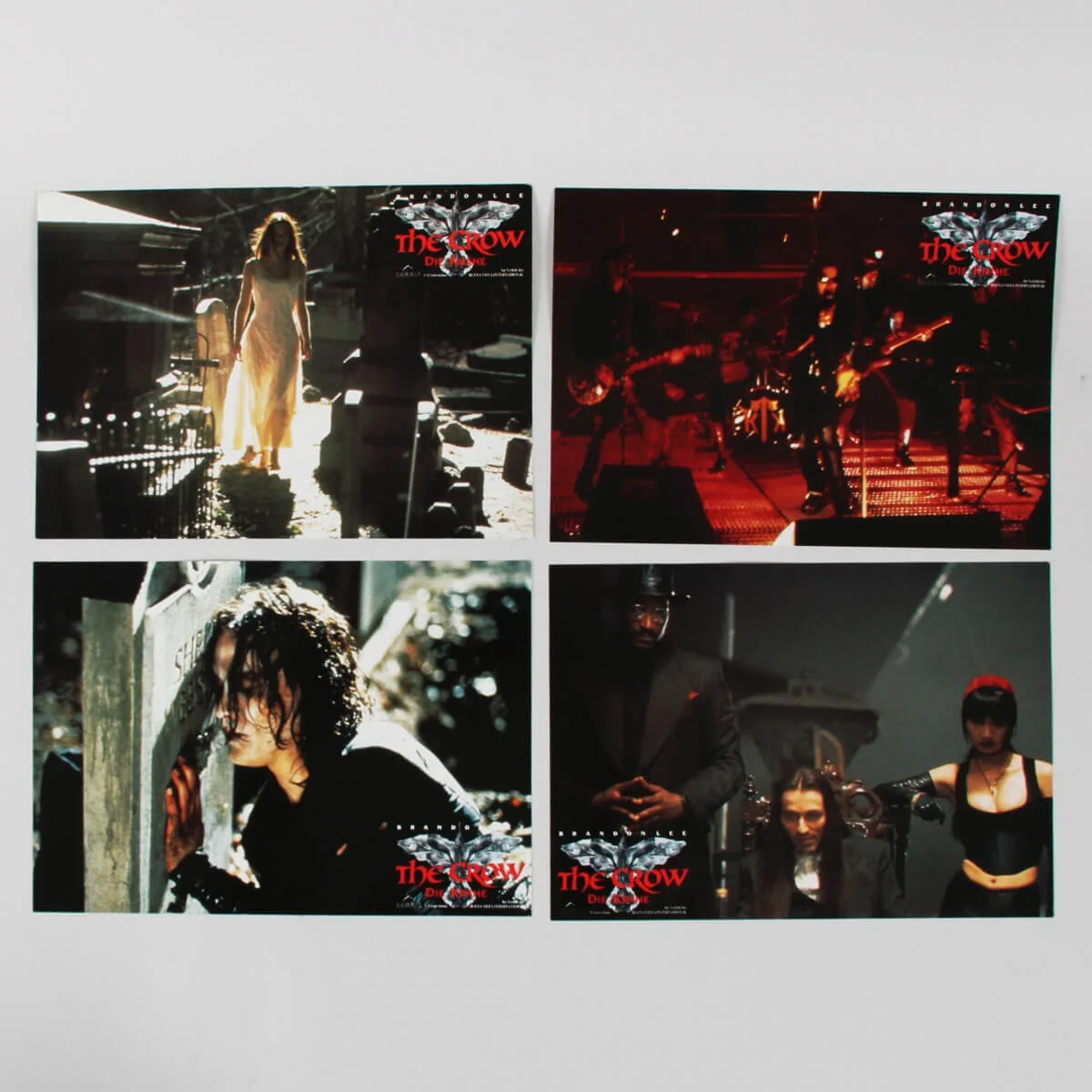 The Crow Movie Poster Italian with German Lobby Card Set (Photos), изображение 4