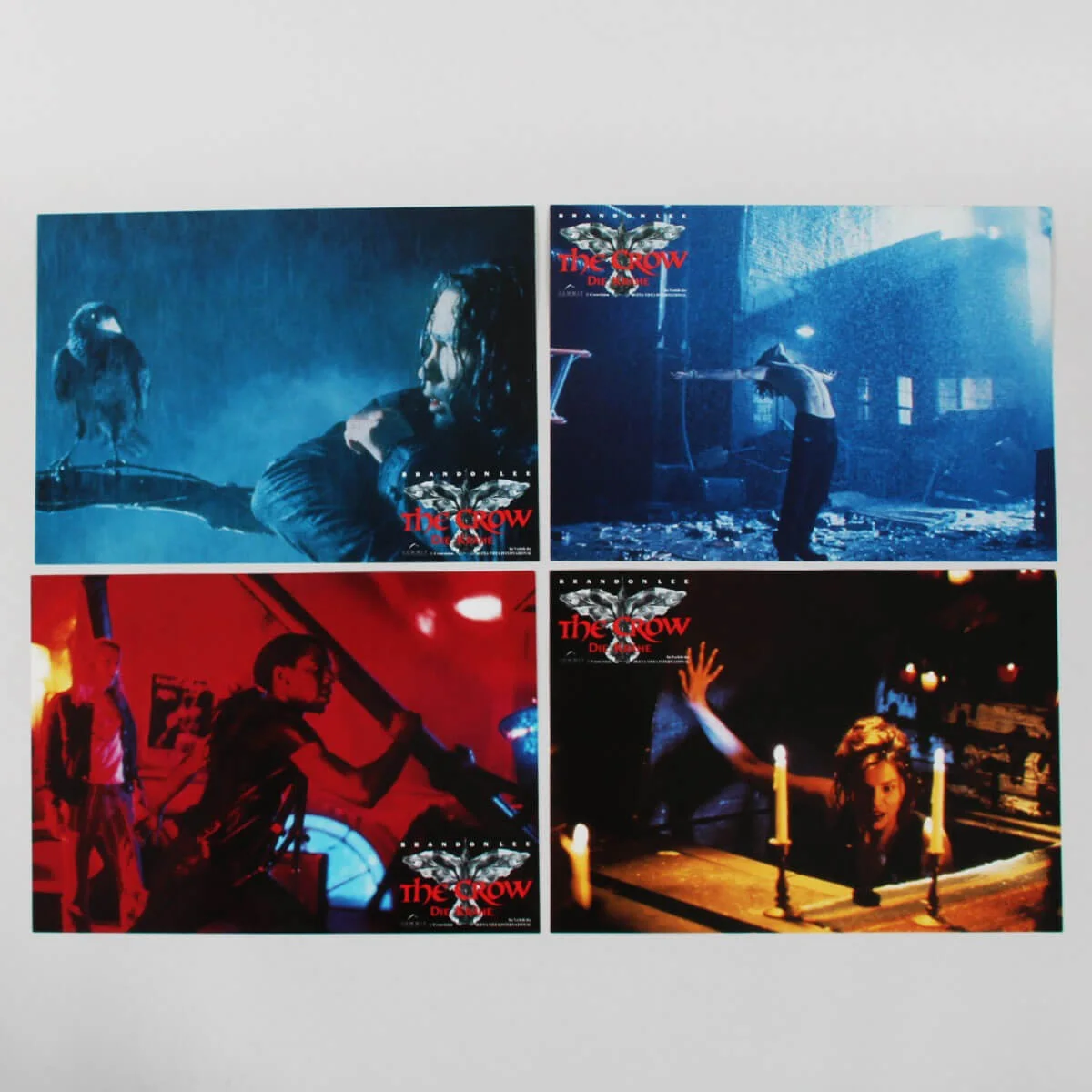 The Crow Movie Poster Italian with German Lobby Card Set (Photos), изображение 5