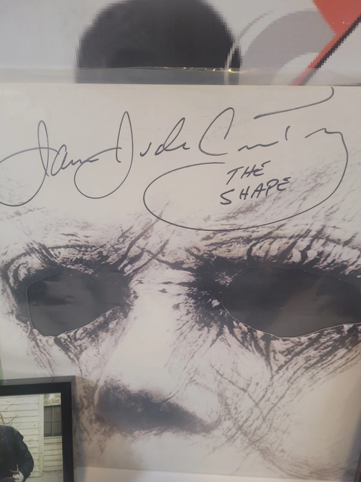 Cast — Halloween Signed Movie Soundtrack Clear/Orange Pumpkin Art Vinyl Michael Myers, изображение 2