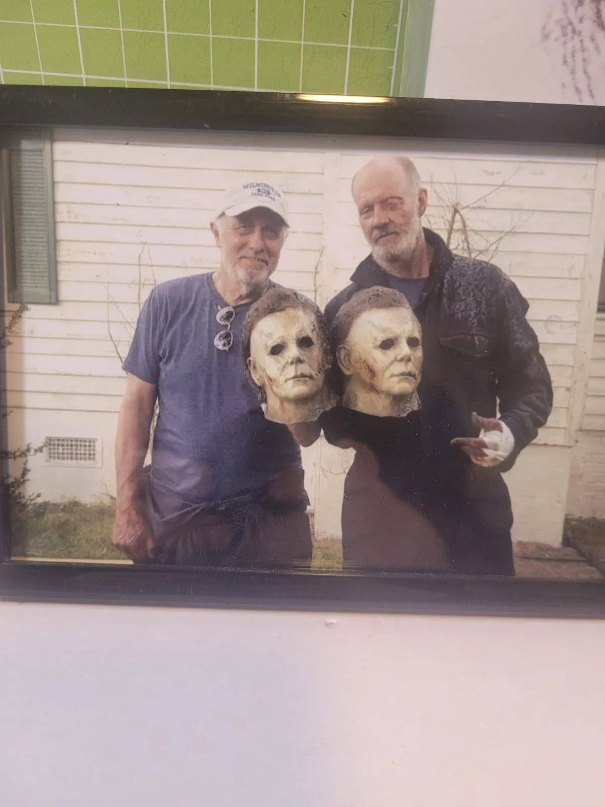 Cast — Halloween Signed Movie Soundtrack Clear/Orange Pumpkin Art Vinyl Michael Myers, изображение 4