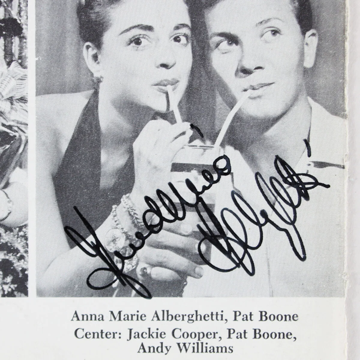 The Pat Boone Show Signed Photo - COA JSA, image 4