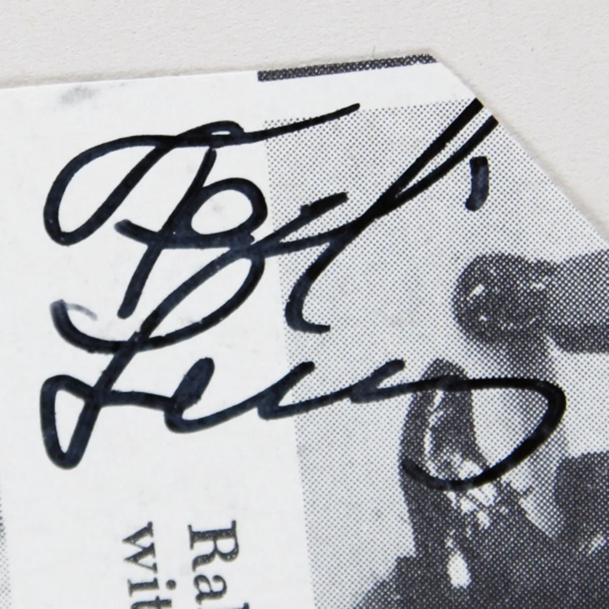 Nelson Eddy Signed Photo w/ Ted Lewis - COA JSA, image 3