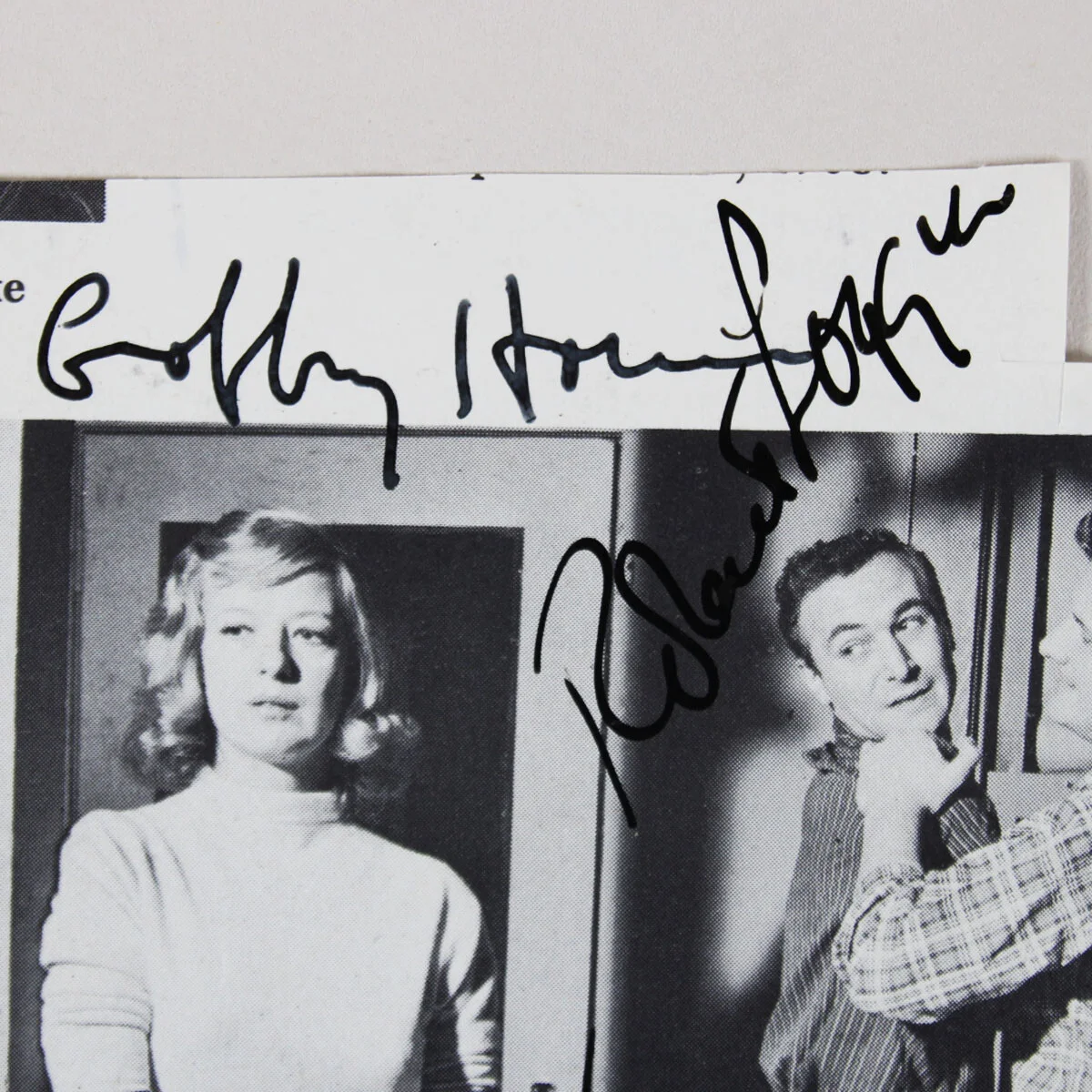 Kim Stanley & Robert Loggia Signed Photo The Traveling Lady - COA JSA, изображение 4
