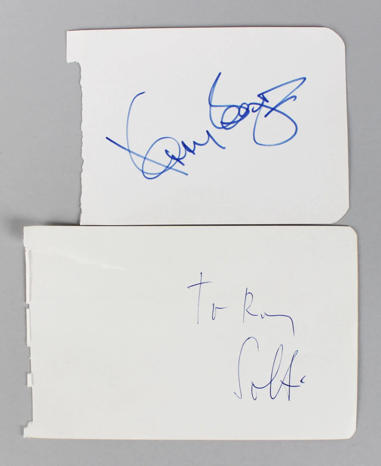Star Singers Signed Album Page Lot (6) - COA JSA, image 3