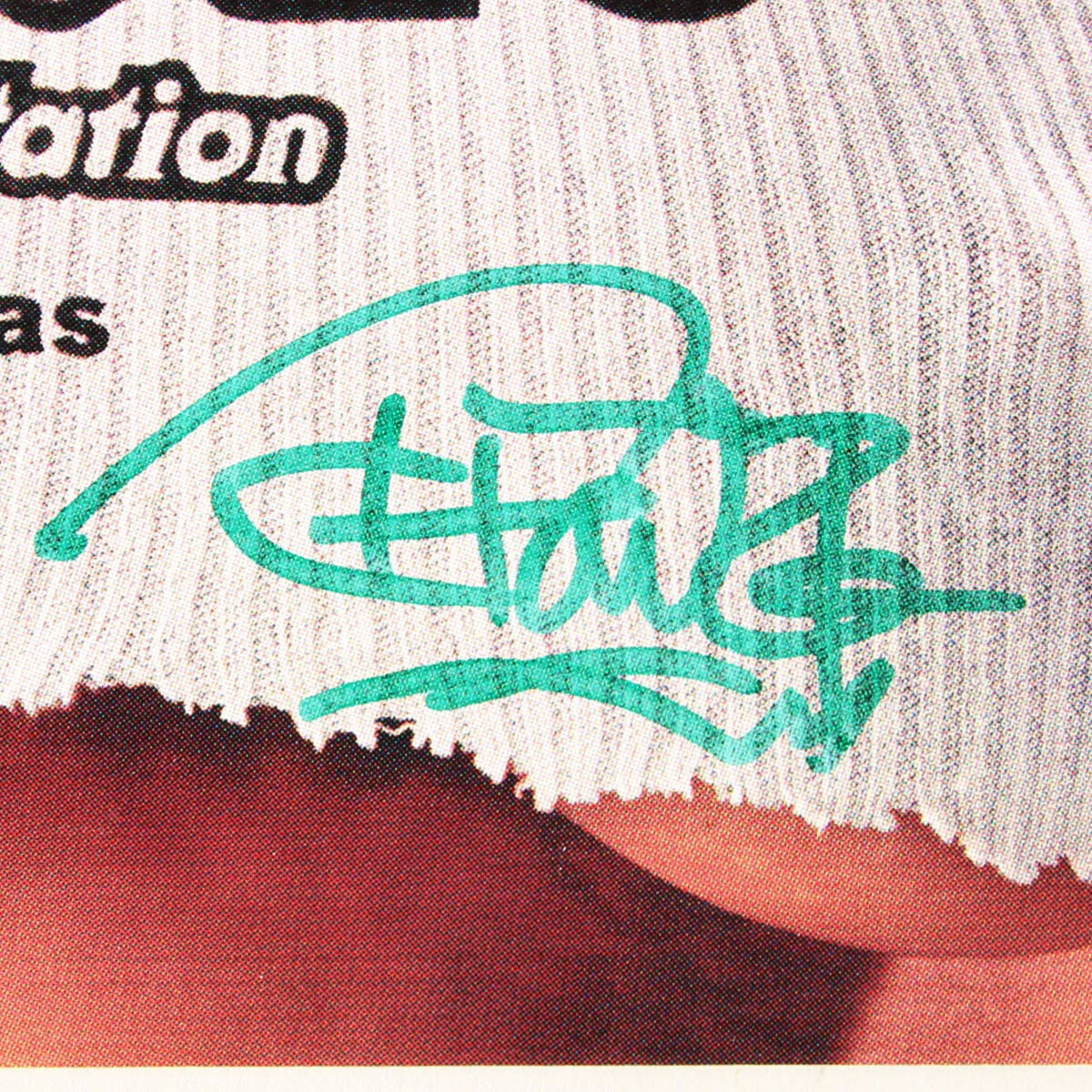 Cheech Marin & Tommy Chong Signed Bumper Sticker - COA JSA, image 2